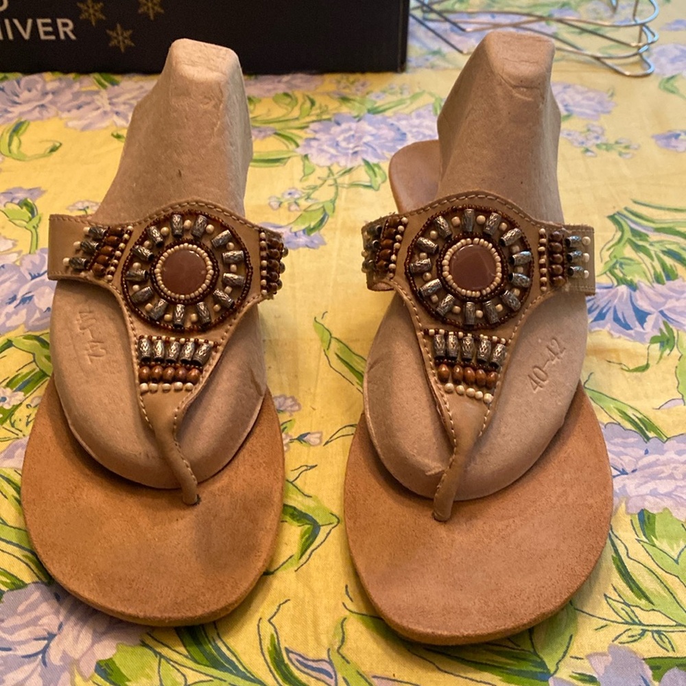Beaded Sandals